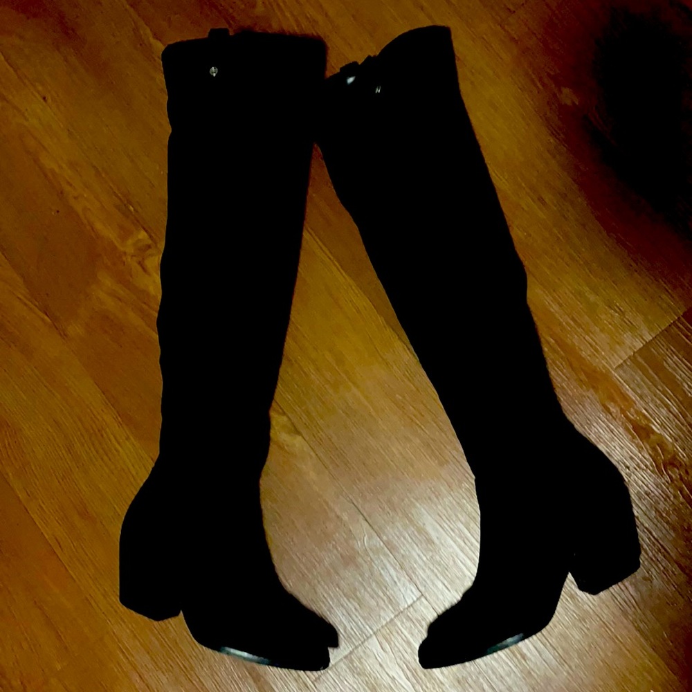 Michael Kors Bodkin Black Fashion Boots Size 8